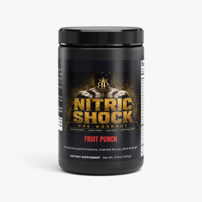 Nitric Shock Pre-Workout Powder (Fruit Punch)