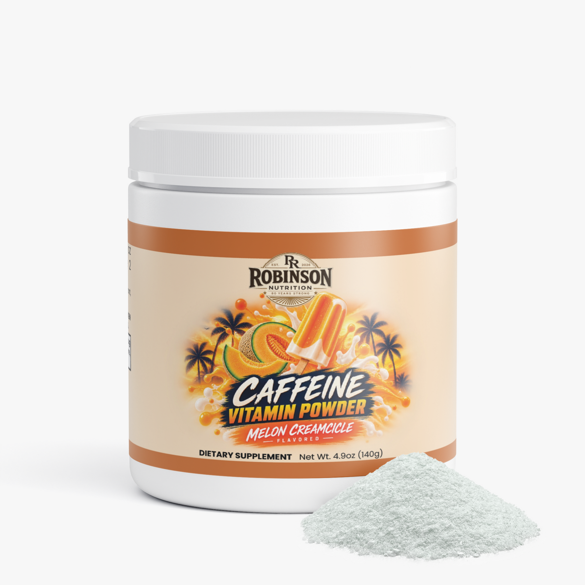 Caffeine Vitamin Powder (Melon Creamsicle)