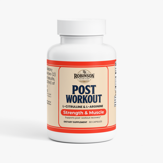 L-Citrulline & L-Arginine Stack - For High Performance